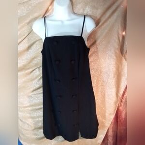 Forever 21 Black Mini Dress with Strap Details